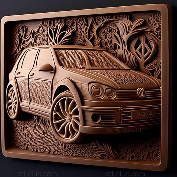 3D мадэль Volkswagen Golf VI (STL)